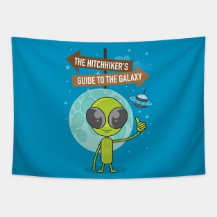 The Hitchhiker's Guide to the Galaxy - Alternative Movie Poster Tapestry