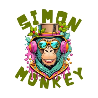 Cyborg Monkey Simon T-Shirt