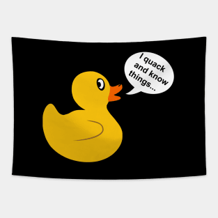 Rubber Duck Tapestry