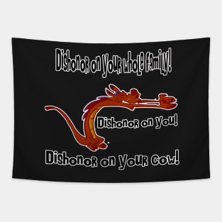 Mushu Dishonor Tapestry