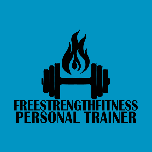 Free Strength Fitness Personal Trainer - black by Girona