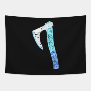 OP Neon Axe Tapestry