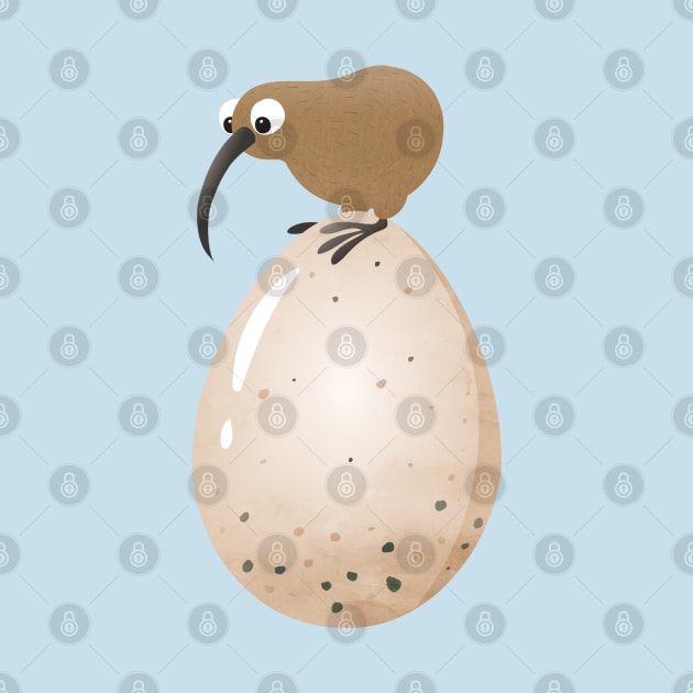 Kiwi Egg by katelein