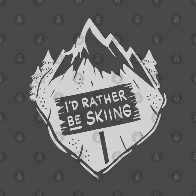 Downhill Ski and Snowboard Gifts by Shirtbubble