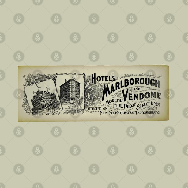 Vintage Hotels Marlborough and Vendome by Wilson Ramos Jr