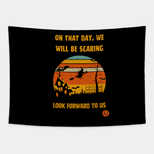 Halloween Day Tapestry