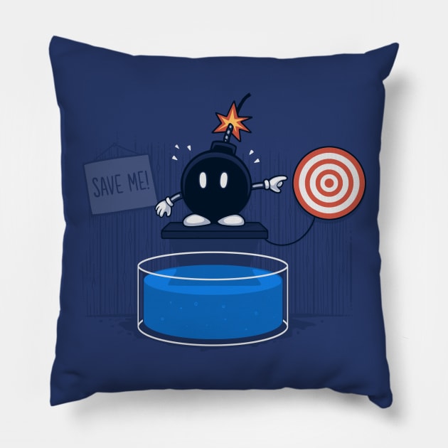 Explosive Game Pillow by Naolito