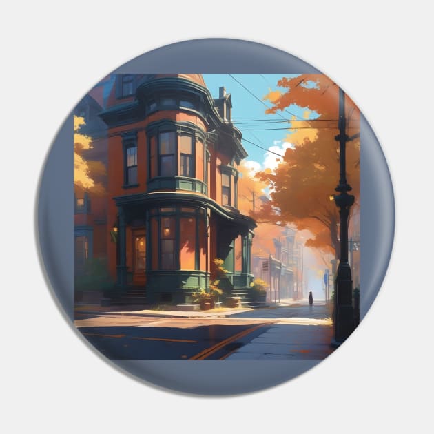 Victorian era Street Pin by Spaceboyishere