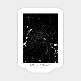 berlin maps poster minimalist Magnet