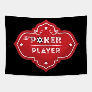 Poking Poker Player Tapestry