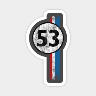 Vintage Herbie Livery Magnet