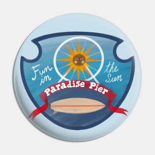 Paradise Pier Logo Pin