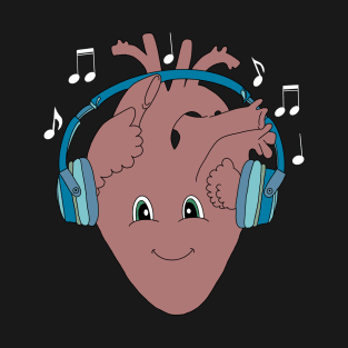 Anatomy heart music medicine T-Shirt