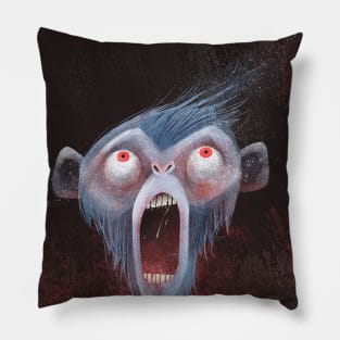 Monkey Ghost Pillow