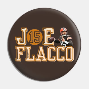 Joe Flacco 15 Cleveland Pin