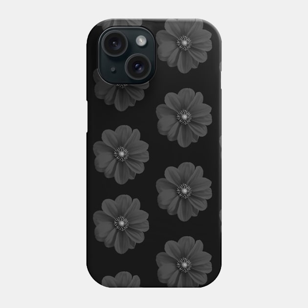 black dahlia Phone Case by stupidpotato1