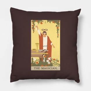 The Magician Tarot Card Pillow