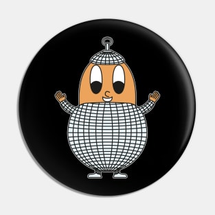 Disco-Ball Egg Pin