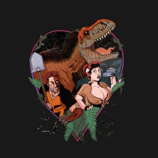 Dino-Mite Halloween Man tee T-Shirt