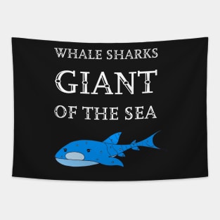 Whale Sharks Giants of the Sea Shark Lover Tapestry