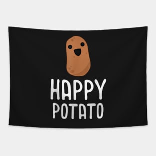 Happy Potato  Potato , Gift Vegetabe Basic Novelty Tapestry