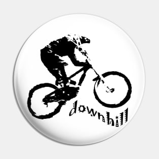 mountain bike downhill Pin