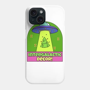 UFO Christmas Shirt | Merry And Bright Shirt | Christmas Gift Phone Case