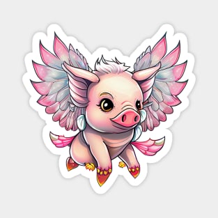 When Pigs Fly: Inspired Design Magnet