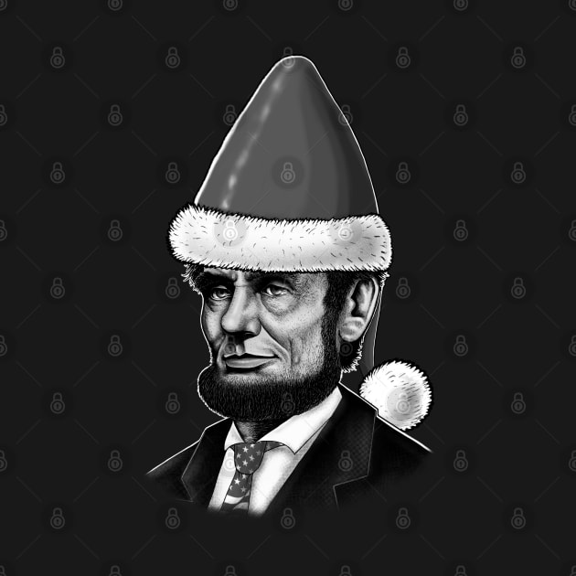 Abraham Lincoln merry Christmas by Artardishop