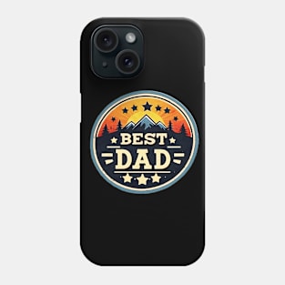 Cool 80's Retro Best Dad Gift Fathers Day Phone Case