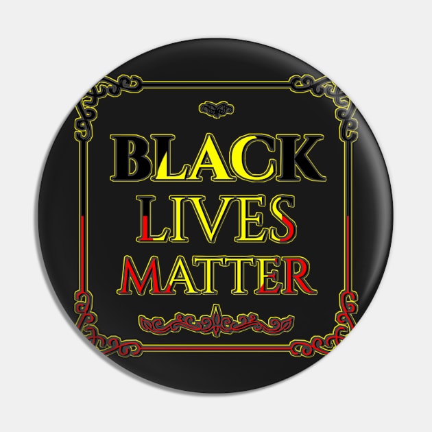 Black lives matter Aboriginal flag Pin by Beautifultd