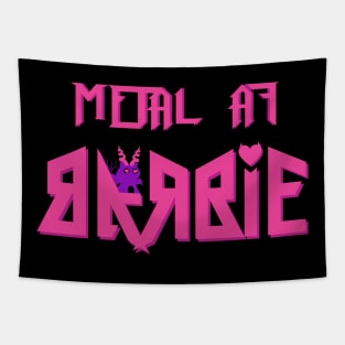 Metal AF Barbie: The Other Barbies series Tapestry