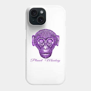 Bored Ape on Planet Monkey Phone Case