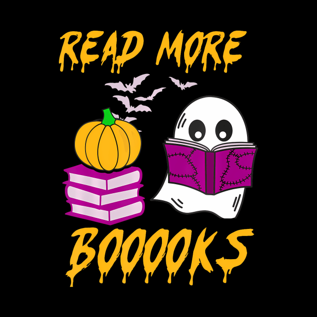 Read More Books Cute Ghost Boo Pumpkin Funny Halloween by Hensen V parkes