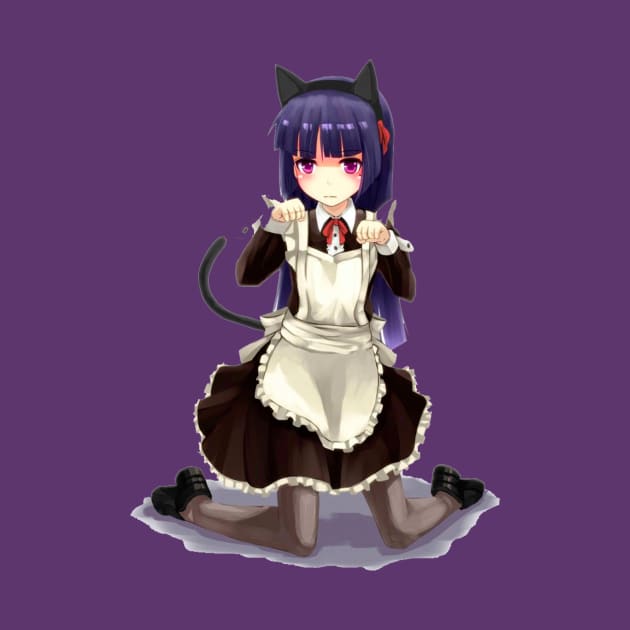 Kuroneko Anime - Sticker by JMPrint