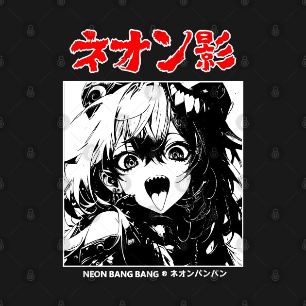 Gothic Punk Grunge Alternative Dark Anime Manga Goth Girl Japanese Streetwear Style by Neon Bang Bang