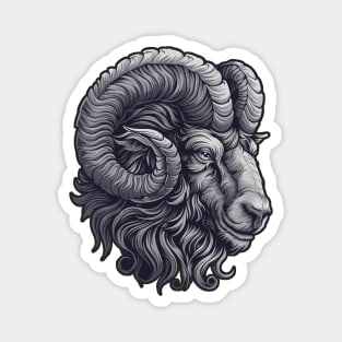 Ram Head Magnet