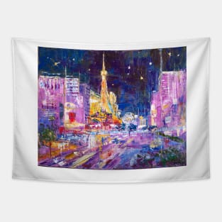 Neon mirage. Las Vegas Tapestry