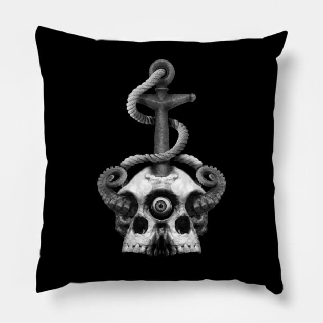 Skanchor Pillow by thechristianbernal