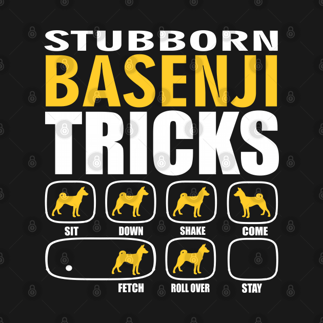 Stubborn Basenji Tricks by Madfido