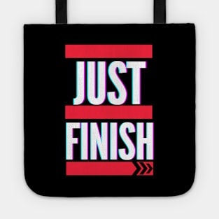 The Just Finish Run Collection Tote