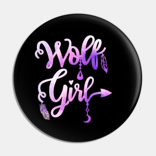 Wolf girl Pin