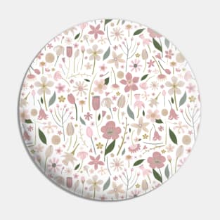 Spring floral pattern Pin