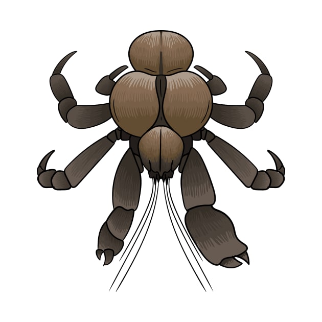 Coconut crab cartoon illustration by Cartoons of fun