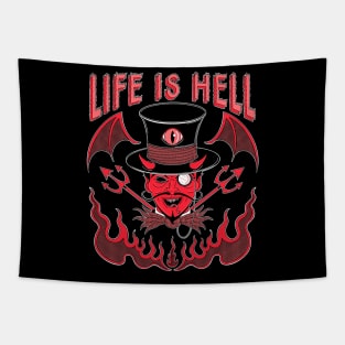 Life is hell Tapestry