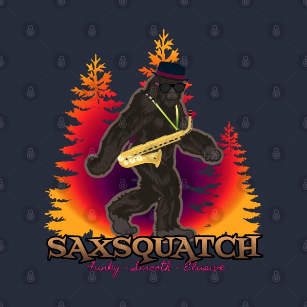 Saxquatch...Catch Him If You Can by ILLannoyed 