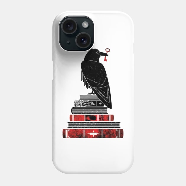 Scihub Raven Phone Case by labstud