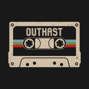 Personalized Outkast Name Birthday Vintage Cassette Tape T-Shirt