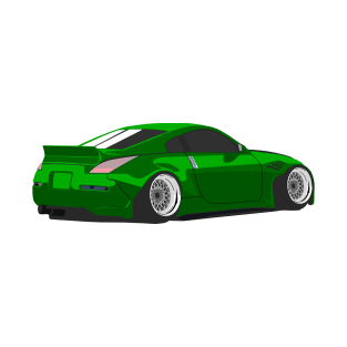 Green Nissan 350z T-Shirt