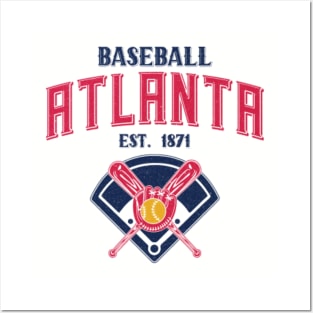 Atlanta Braves Vintage Collage Editorial Image - Image of major, vintage:  122757915